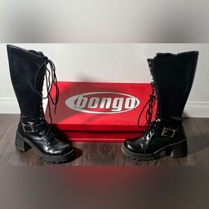 BONGO Black High-Top Boots